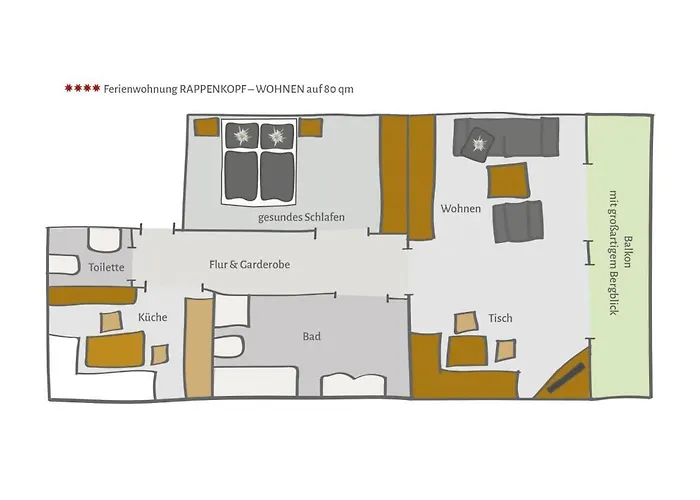 Gaestehaus Rappenkopf Gasthuis 4*